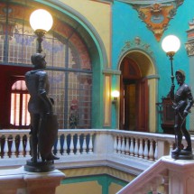 Entrance hall of Palacio Rosado